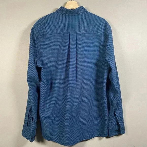 L.L. Bean Slightly Fitted Long Sleeve Men’s Gingham Button Up Shirt Size Large R - Picture 3 of 7